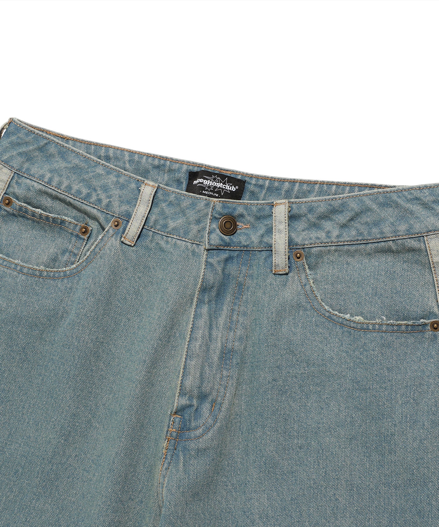 Nice Ghost Club Side Panel Bootscut Jeans