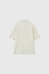 General Idea MAN Pocket Wrinkle Half Shirt