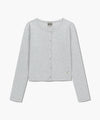 Marithé François Girbaud W BASIC COTTON CARDIGAN