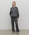 Marithé François Girbaud Garment Dyed Oversized Sweatshirt