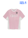 MLB [cool Field] Basic Outdoor Blocking Round Logo T-shirt