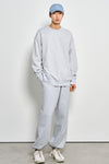 General Idea UNISEX Essential Cozy Crewneck [Melange Grey]