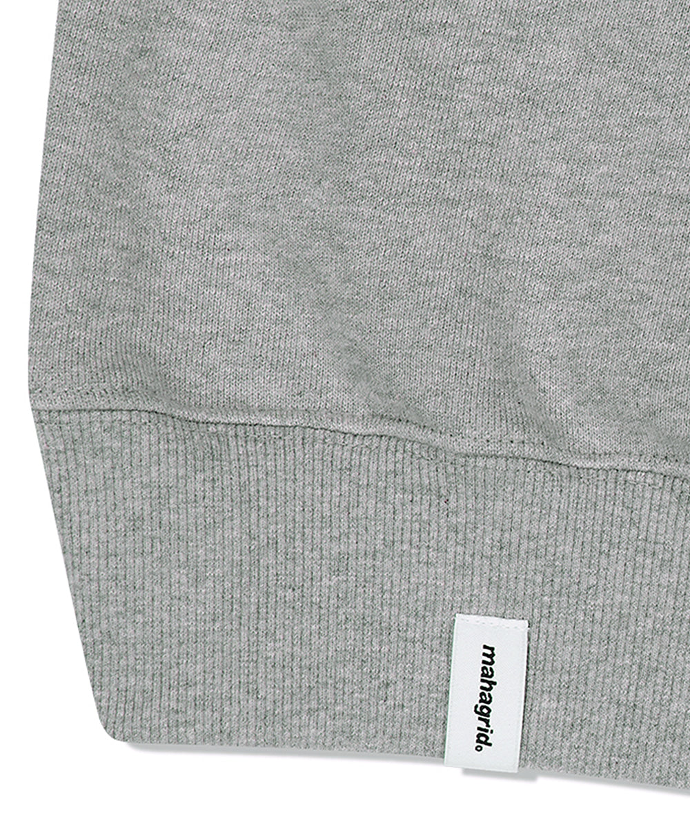 Mahagrid ECLIPSE RAW CUT ZIP UP HOODIE