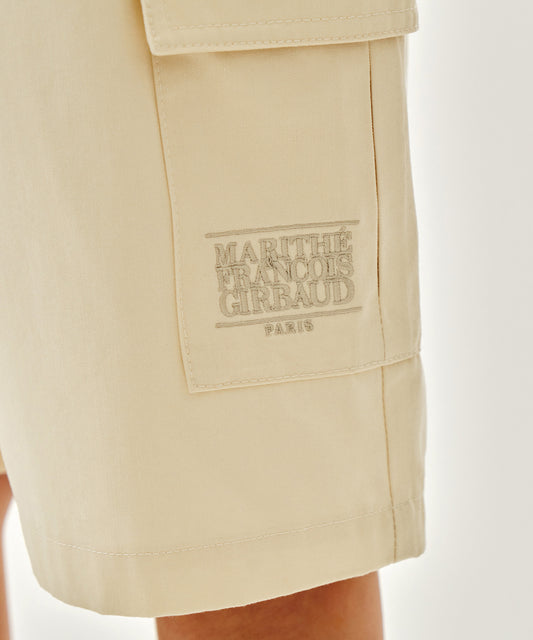 Marithé François Girbaud Kids Cotton Cargo Shorts