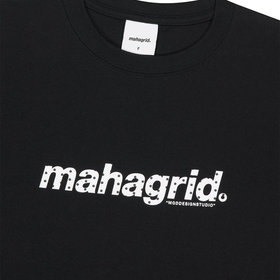 Mahagrid Dot Basic Logo Round Crop Tee