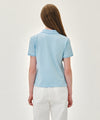 Marithé François Girbaud W EMBLEM PK COLLAR TEE