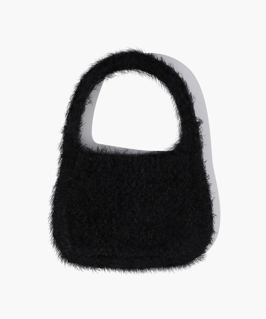 Marithé François Girbaud CIRCLE LOGO MINI KNIT BAG