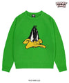 Mahagrid Daffy Duck Knit Sweater