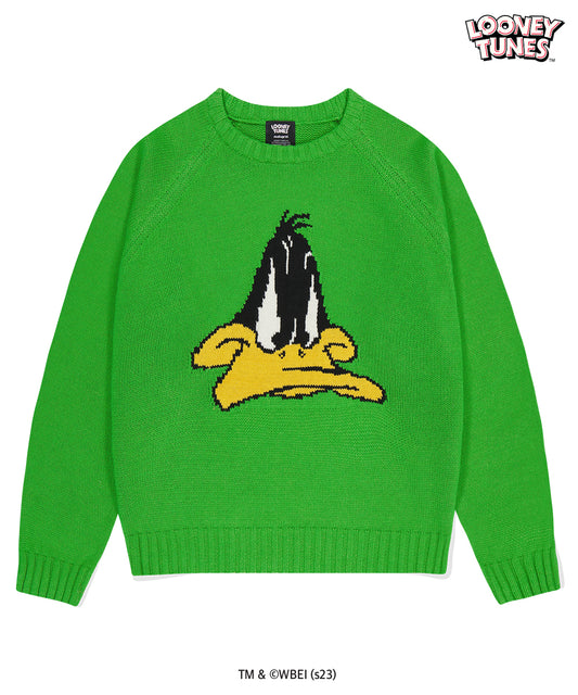 Mahagrid Daffy Duck Knit Sweater