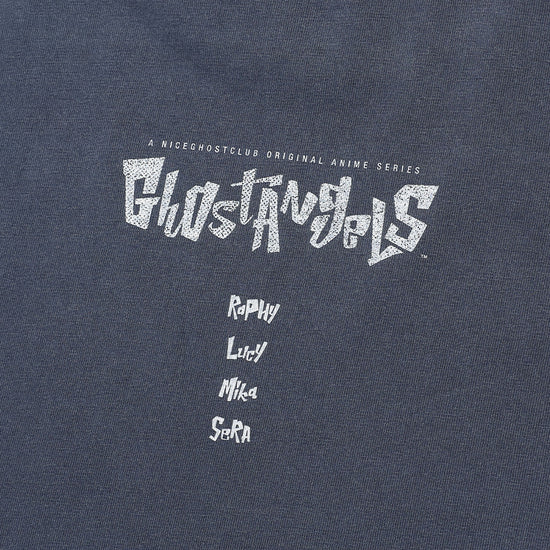 Nice Ghost Club Ghost Angels Scene Pigment Big Tee Navy