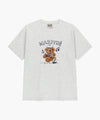 Marithé François Girbaud MARINE DRAWING DOODLE GRAPHIC TEE