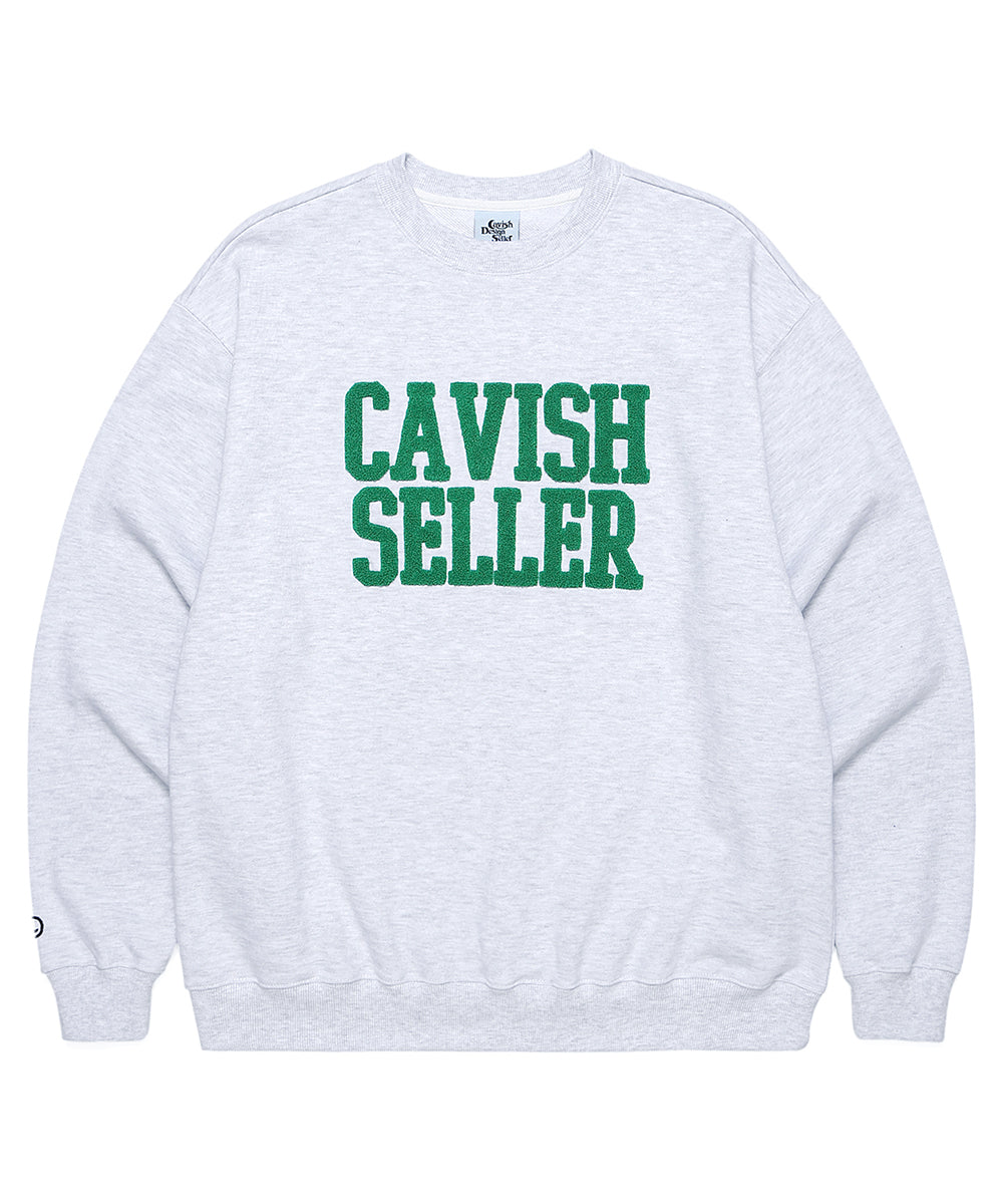 Cavish Boucle College Sweatshirt