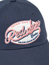 MLB Street Oval Cursive Unstructured Ballcap