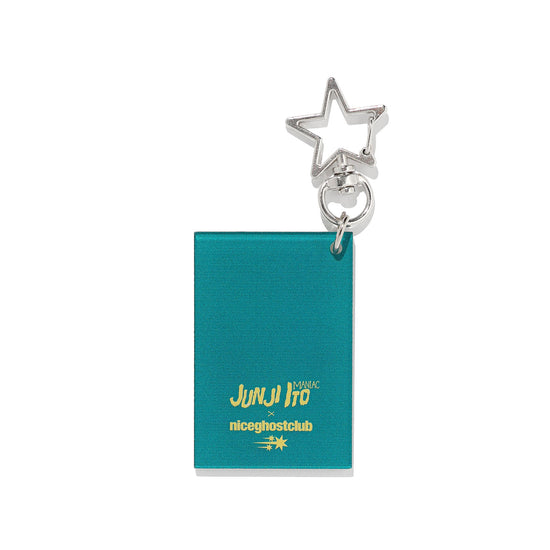 Nice Ghost Club Junji Ito Maniac Tomie Square Acrylic Keychain [Yellow]