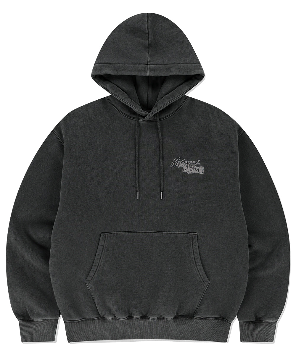 Mahagrid Logo List Pigment Hoodie