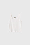 General Idea WOMAN Solid U-Neck Sleeveless