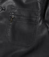 Nice Ghost Club PU Leather Work Car Coat