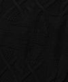 Nice Ghost Club 3 Stars Cable Knit [Black]