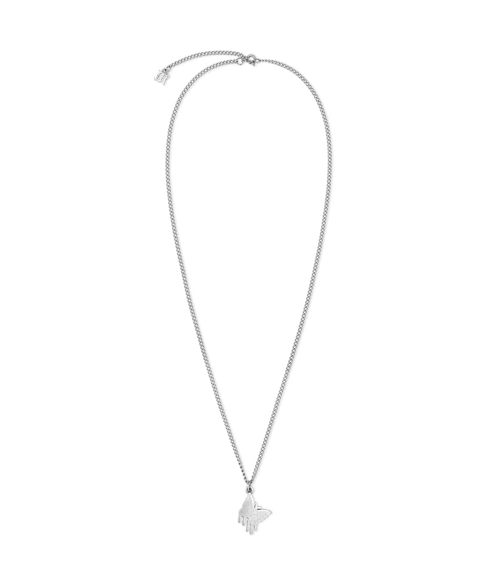 Mahagrid Melting Butterfly Necklace [Silver]