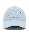 Cavish Rawcut Stud Denim Cap