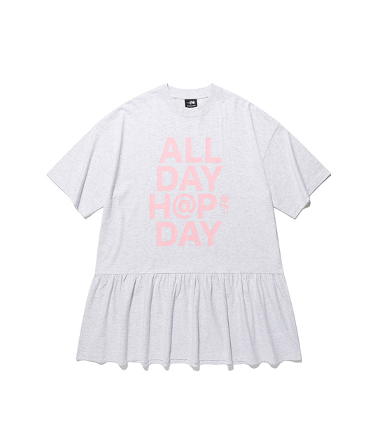 Nice Ghost Club X JIMMIZO ADHD DRESS BIG BIG TEE [LIGHT GREY]