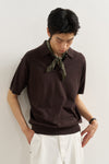 General Idea MAN Essential Collar Neck Half Knit