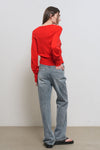 General Idea WOMAN Signature Crew Neck Cardigan