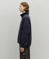 Marithé François Girbaud Classic Logo Half Neck Fleece Sweatshirt Ivory