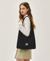 Marithé François Girbaud CLASSIC LOGO ONE SHOULDER BUCKET BAG natural