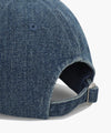 Marithé François Girbaud Denim Washing Classic Logo Covered Cap Light Blue