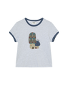 AEAE Mushroom Applique Tee