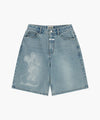 Marithé François Girbaud [MARITHE_DISNEY] MICKEY_W BERMUDA DENIM PANTS light blue