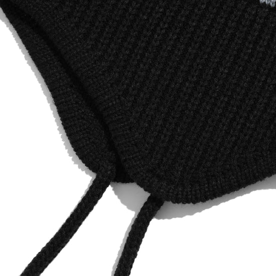 Nice Ghost Club 3 Stars Logo Earcap Beanie [Black]