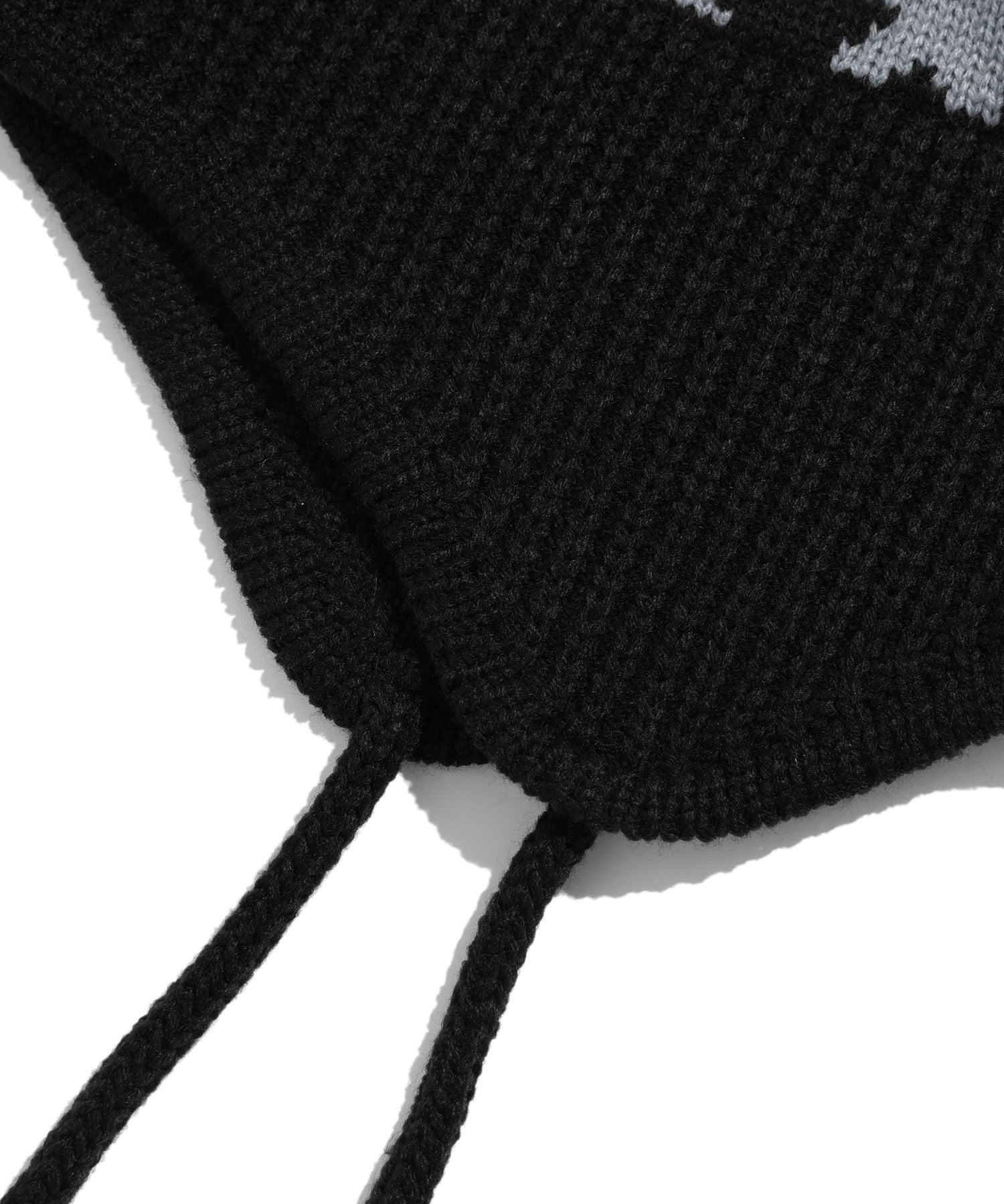 Nice Ghost Club 3 Stars Logo Earcap Beanie [Black]