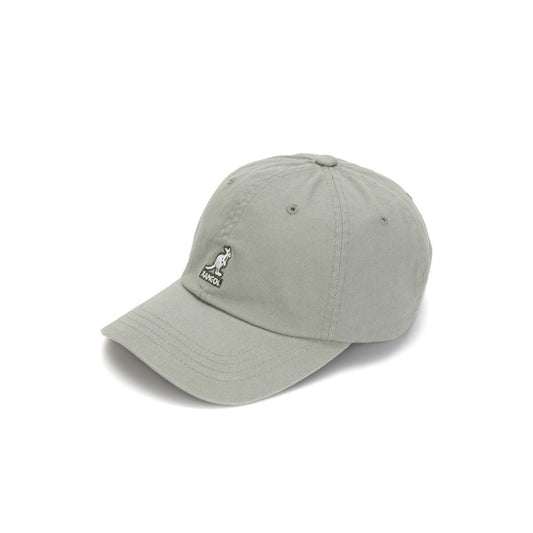 Kangol Washed Baseball Cap 5165 Oil Green