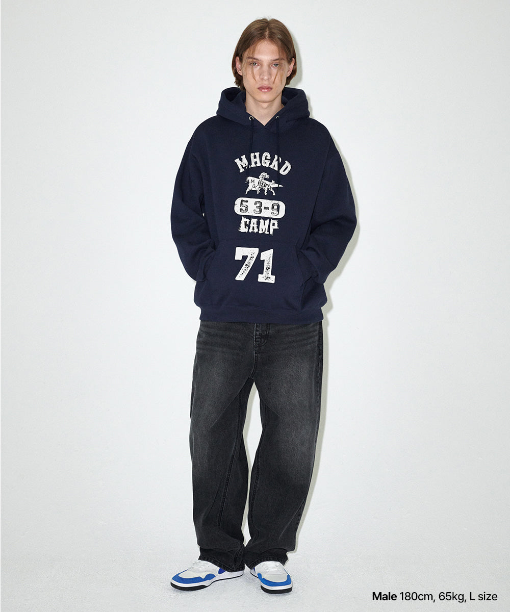 Mahagrid SKETCH COLLEGE HOODIE