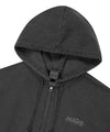 Mahagrid Slash Logo Pigment Zip Up Hoodie