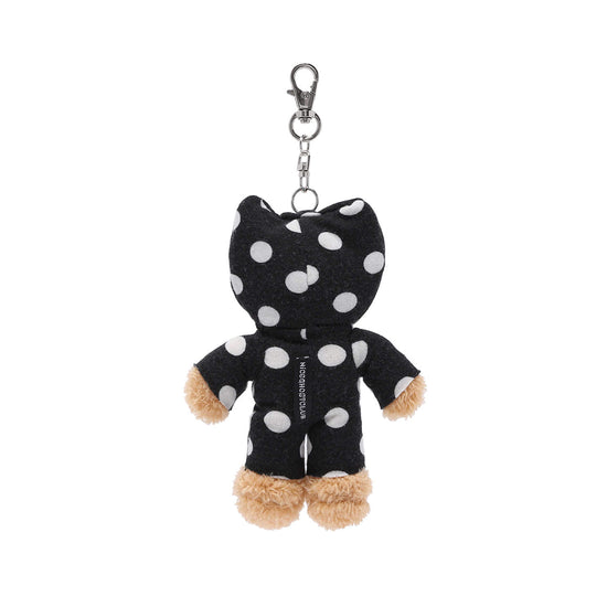 Nice Ghost Club Devil Bear Doll Key Ring [Black]