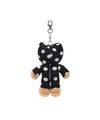 Nice Ghost Club Devil Bear Doll Key Ring [Black]