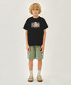 Marithé François Girbaud Kids Marine Bear Classic Logo Tee