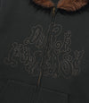 Nice Ghost Club Dark Fantasy Fur Hoodie Zip Up