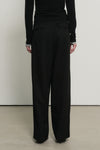 General Idea WOMAN Double Pleat Semi-Wide Slacks