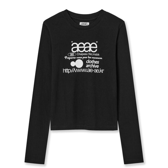 AEAE Web Logo Crop Long Sleeve