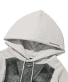 Nice Ghost Club Vest Print Hoodie [Light Grey]