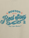 MLB Women's V-neck Letter Crop T-shirts