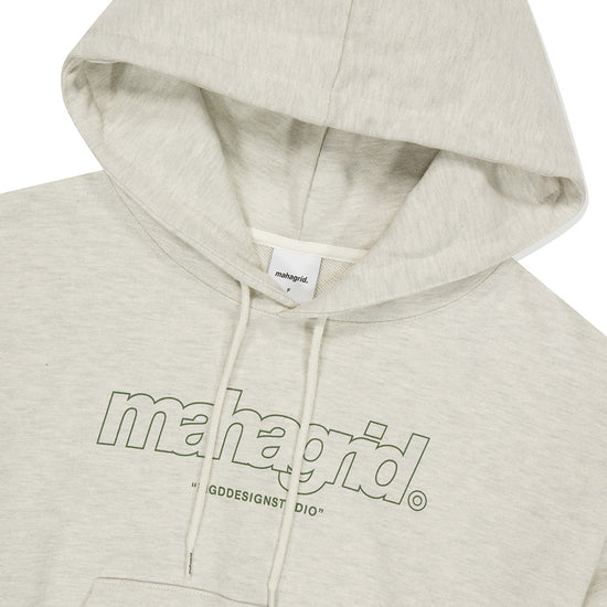 Mahagrid THIRD LOGO CROP HOODIE