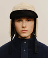 Marithé François Girbaud Marithé Sport Reversible Earflap Cap Ivory