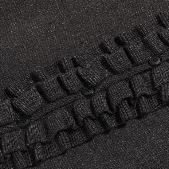 Nice Ghost Club Frill Knit Cardigan