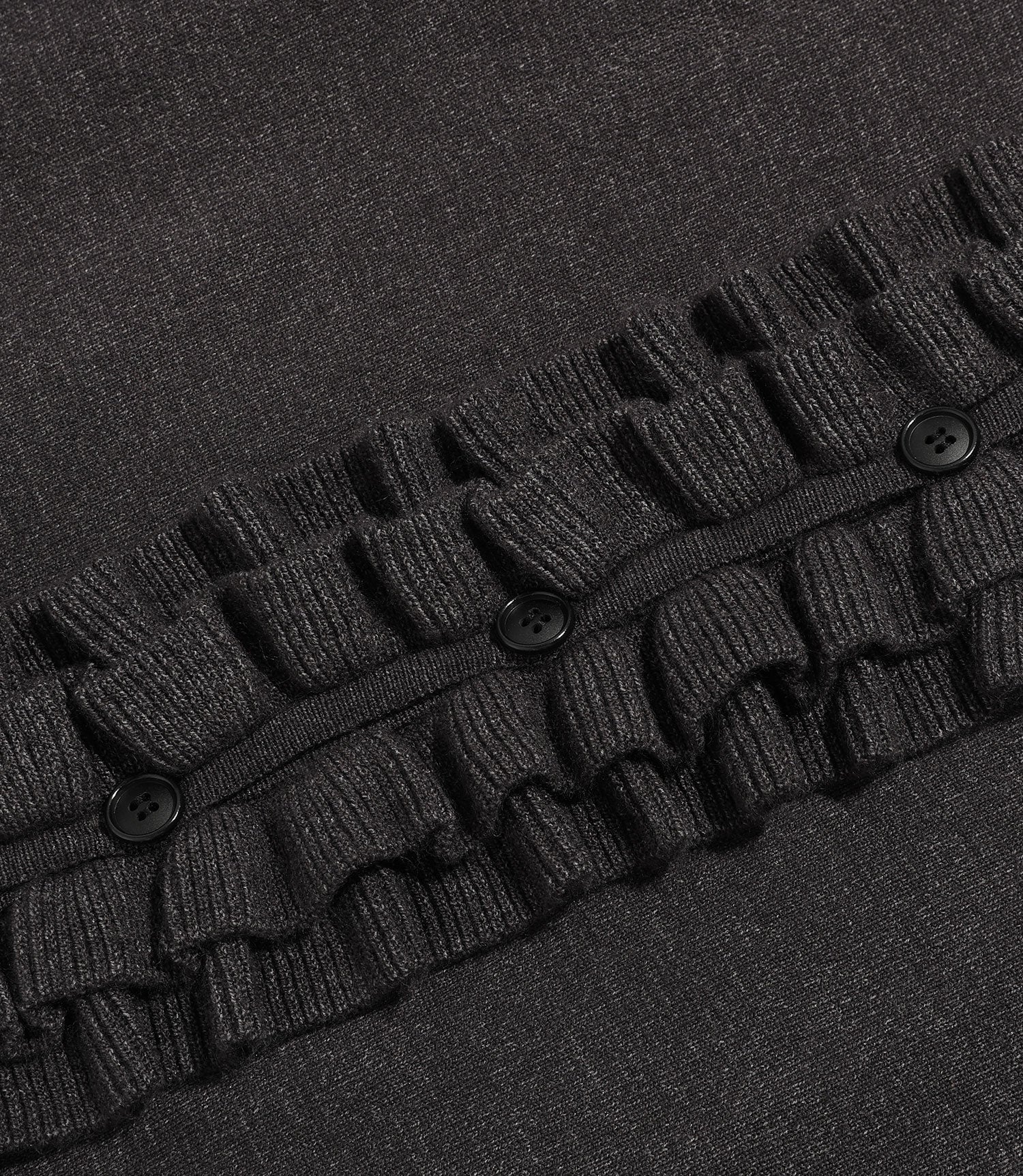 Nice Ghost Club Frill Knit Cardigan