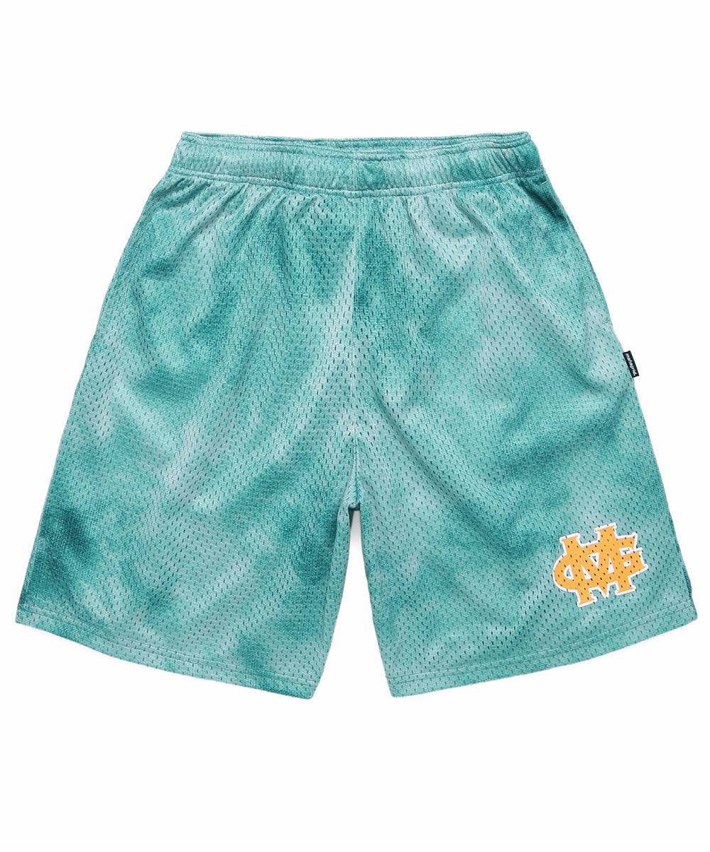 Mahagrid Water Dyed Mesh Short